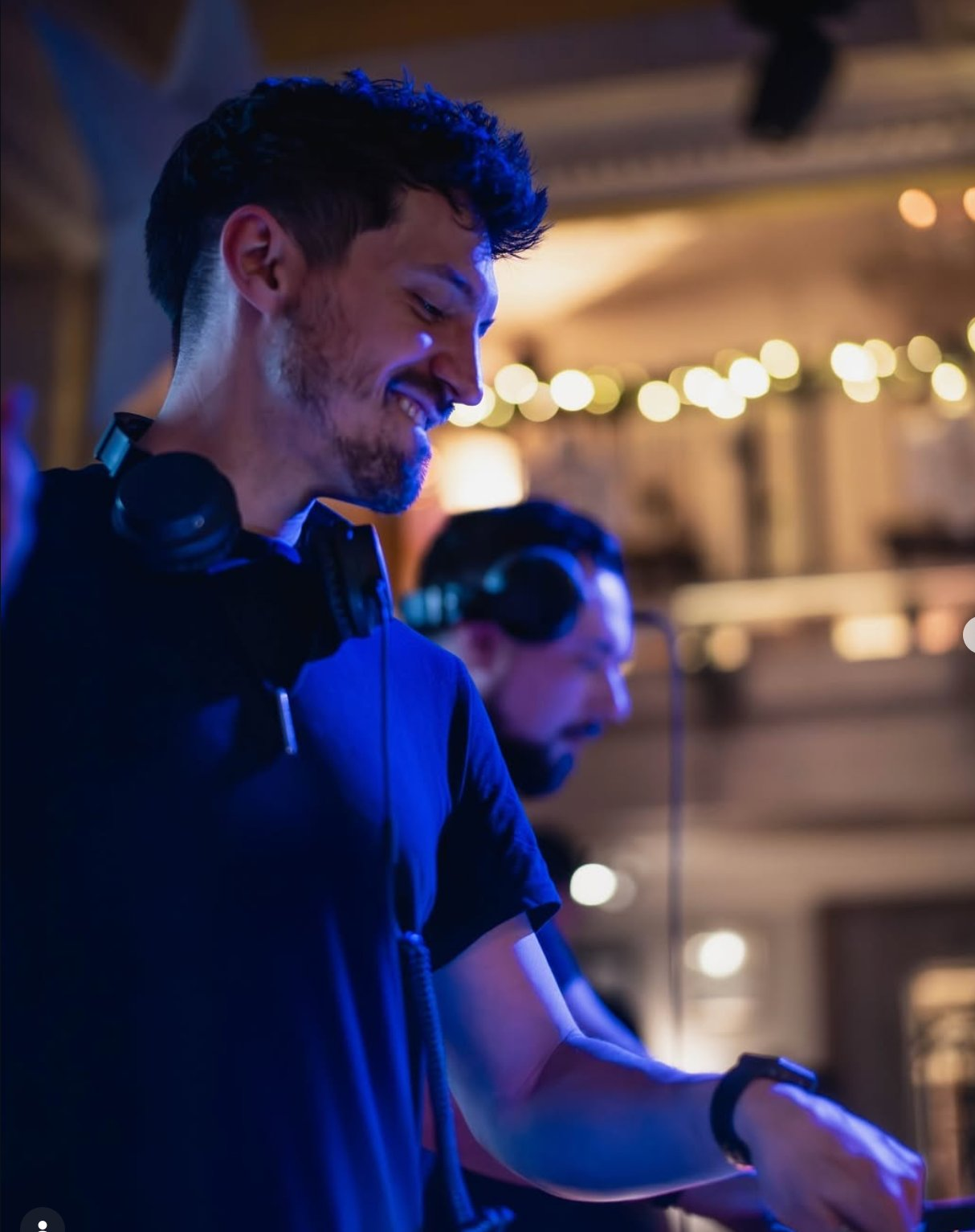 Joel Freck DJ performing live Halifax