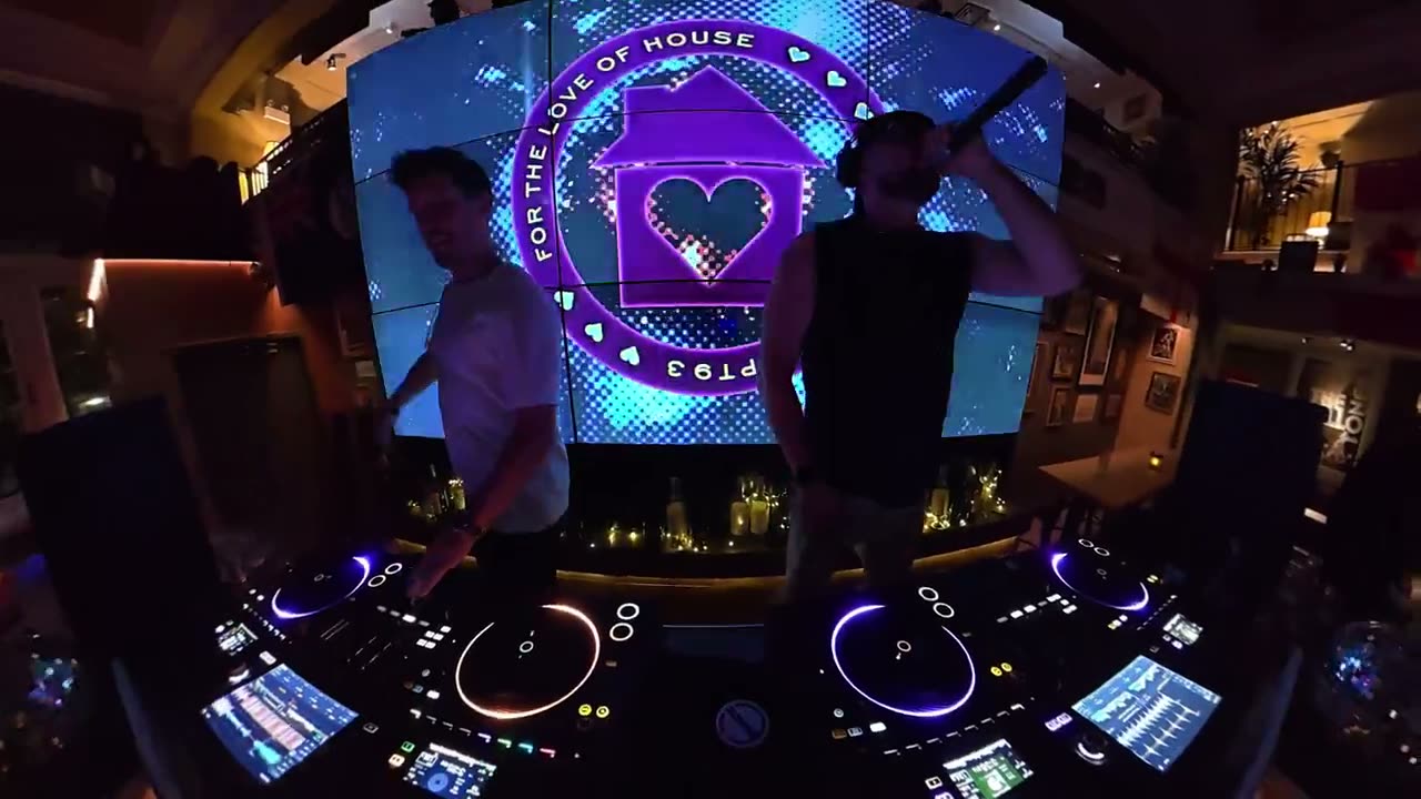 Joel Freck and PT93 performing behind the decks